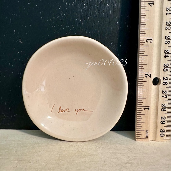 Hearth & Hand Magnolia I Love You Stoneware Trinket Dish - Picture 6 of 6